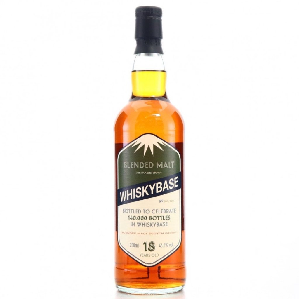 Blended Malt 18 Year (2001), Whiskybase Celebrates 140,000&nbsp;Bottles