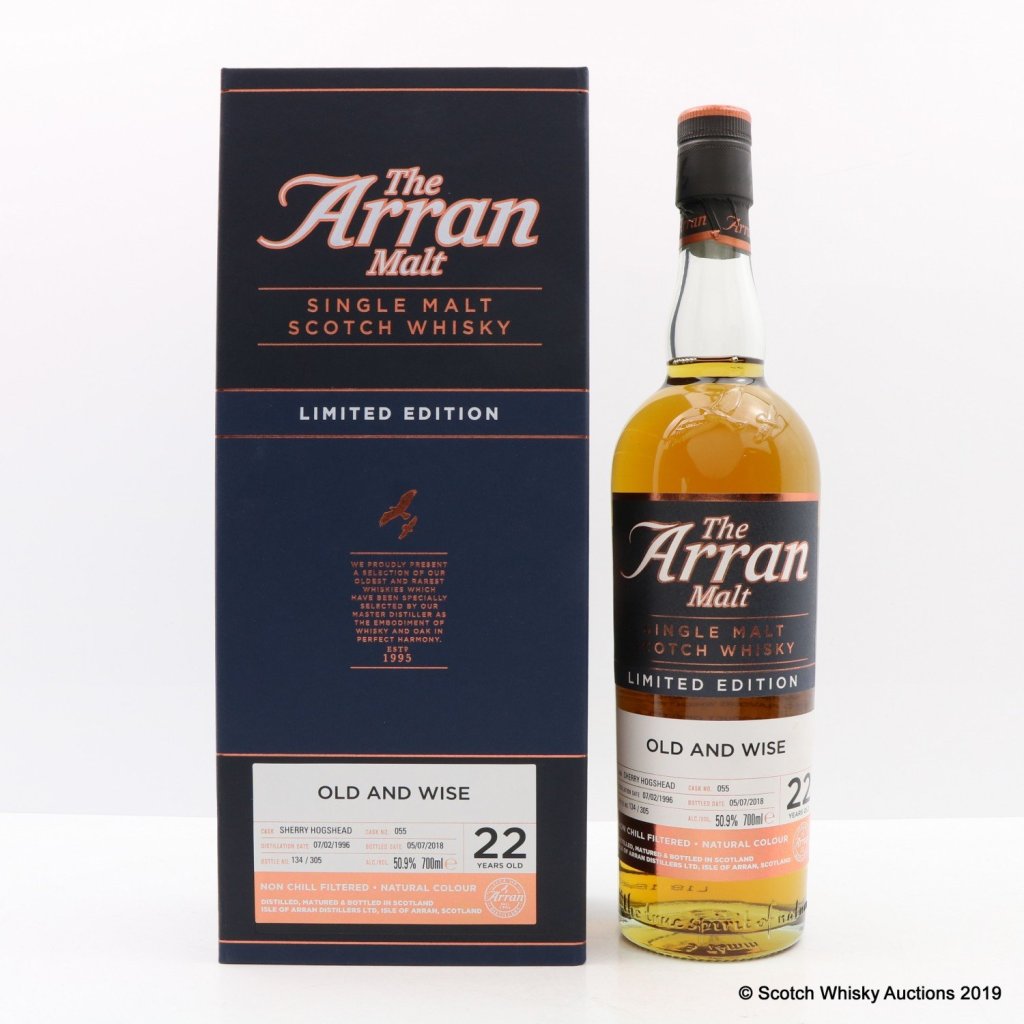Arran 22 Year 1996 “Old &&nbsp;Wise”