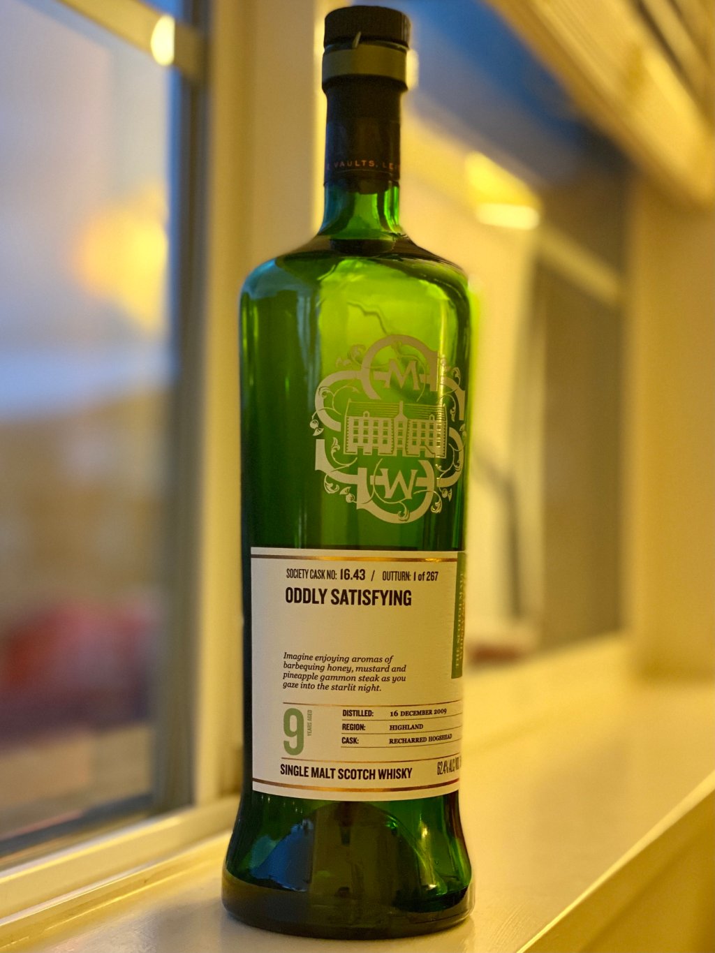 Glenturret Ruadh Maor 9 Year (2009), SMWS 16.43 “Oddly&nbsp;satisfying”