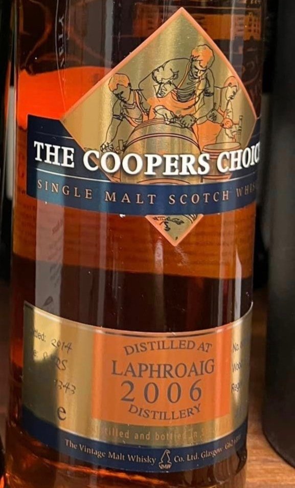 Laphroaig 8 Year (2006), Cooper’s Choice Cask&nbsp;1343