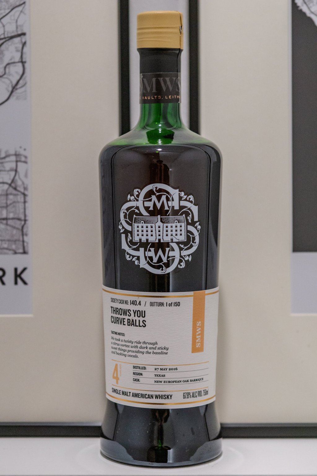 Balcones 4 Year (2016), SMWS 140.4 “Throws you curve&nbsp;balls”