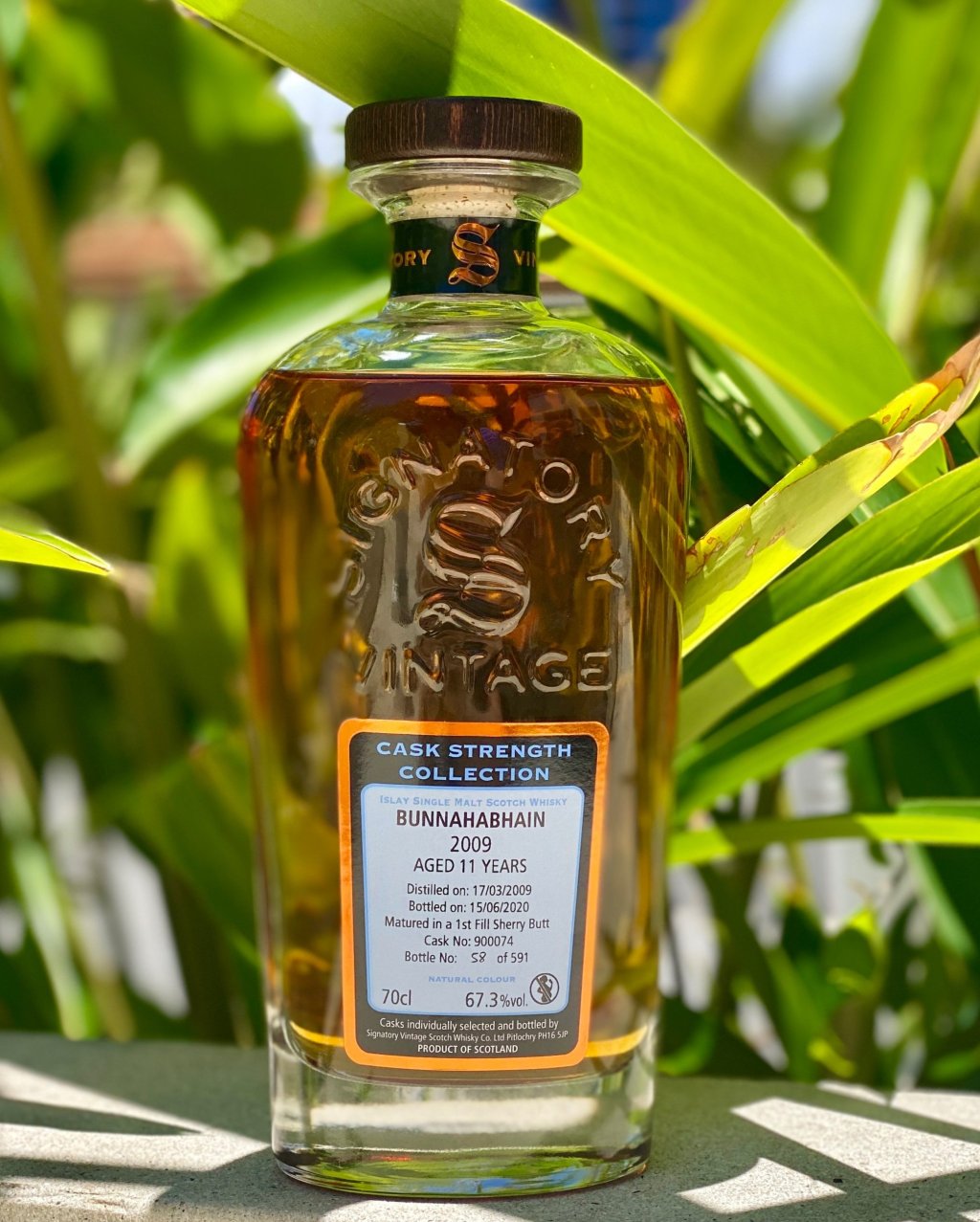 Bunnahabhain 11 Year (2009), Signatory Vintage Cask&nbsp;900074