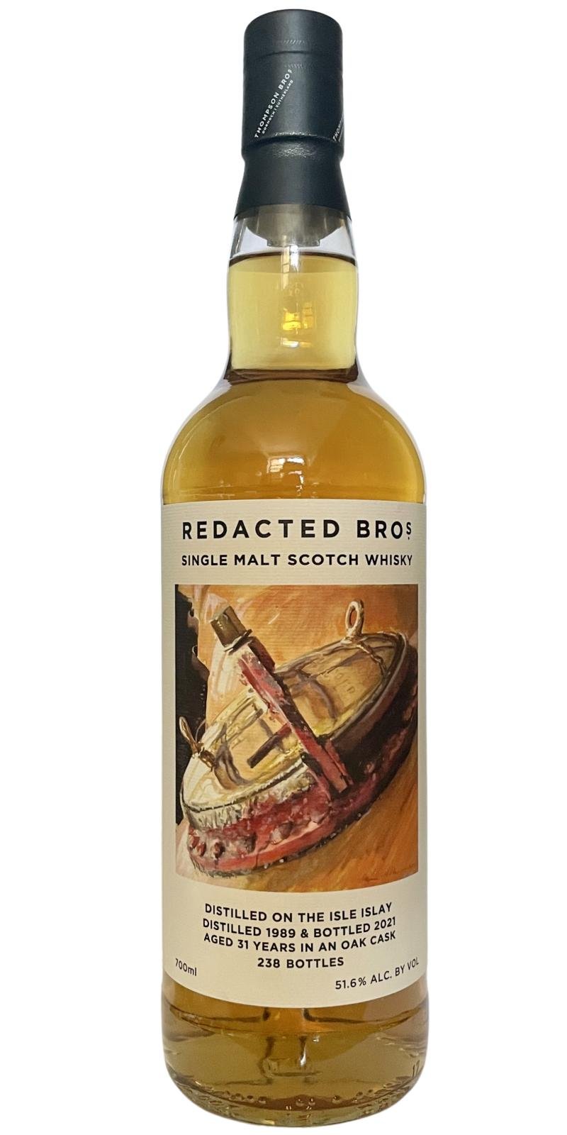Laphroaig 31 Year (1989), Thompson Brothers “Isle of&nbsp;Islay”