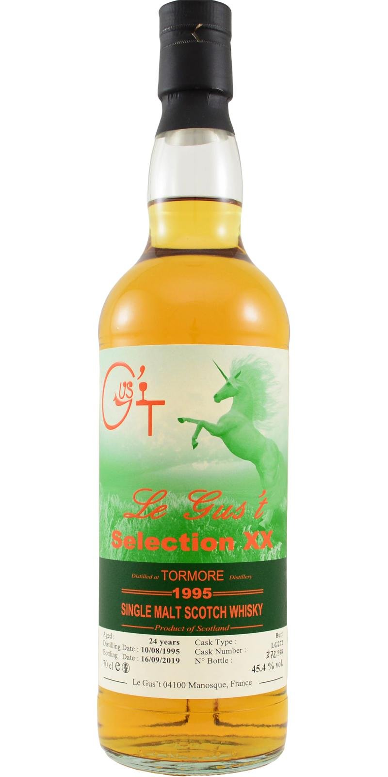 Tormore 24 Year (1995), Le&nbsp;Gus’t