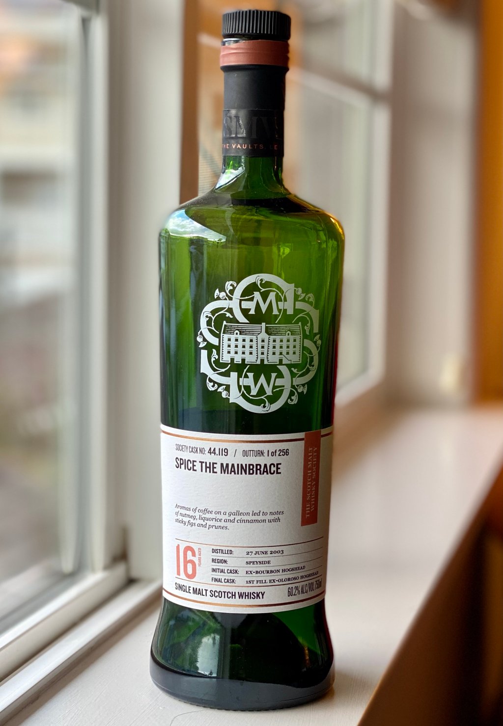 Craigellachie 16 Year (2003), SMWS 44.119 “Spice the&nbsp;mainbrace”