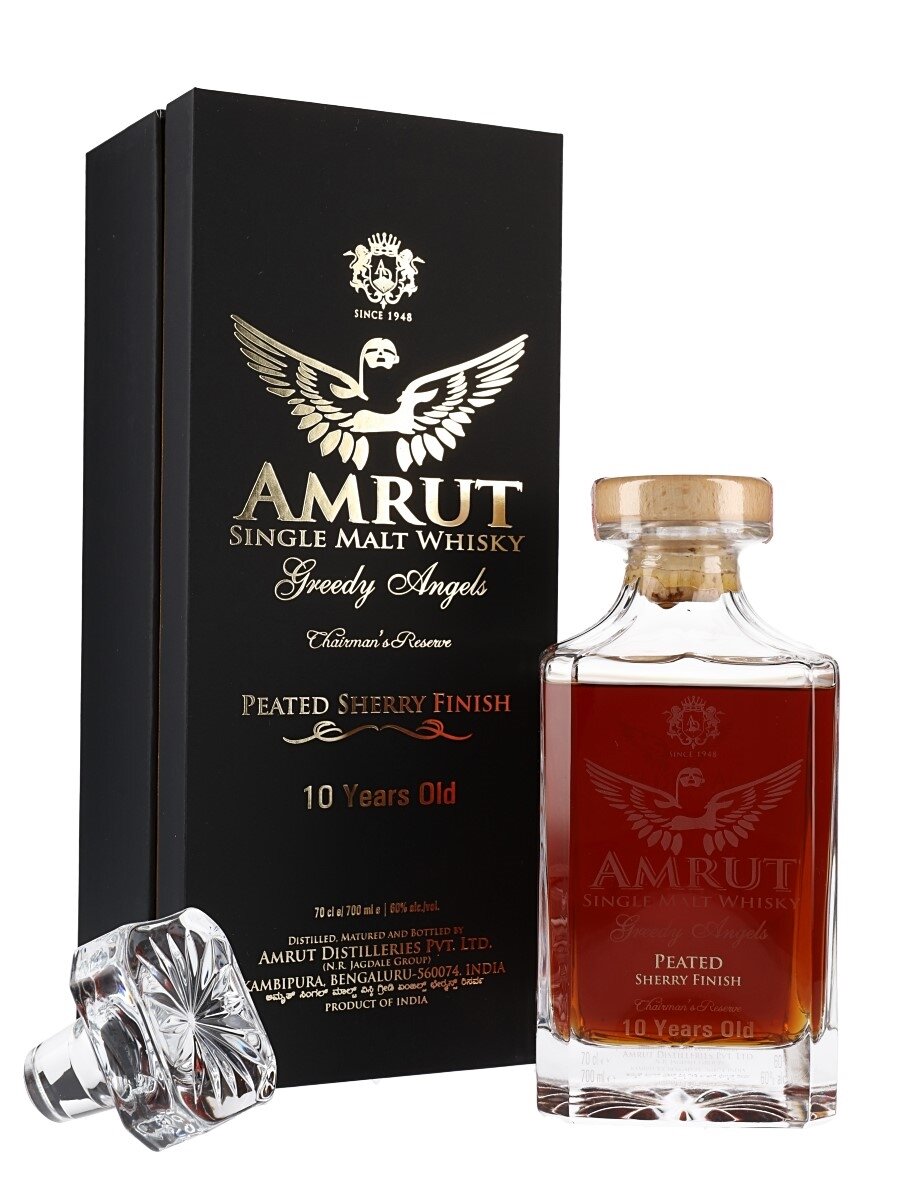 Amrut ‘Greedy Angels’ 10 Year Peated Sherry&nbsp;Finish