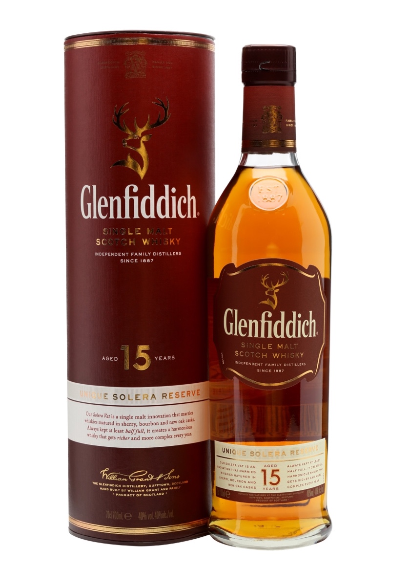 Glenfiddich 15 Year Solera&nbsp;Reserve