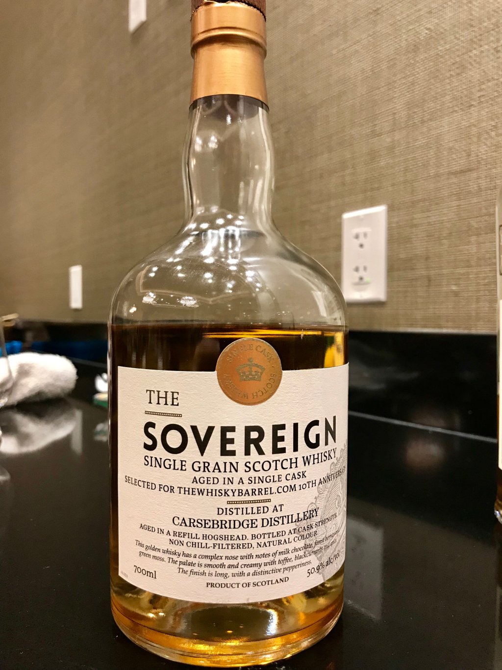 Carsebridge 44 Year; Hunter Laing’s The&nbsp;Sovereign