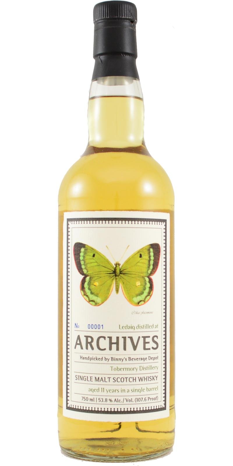 Ledaig 11 Year (2008), Archives “The Fishes of&nbsp;Samoa”