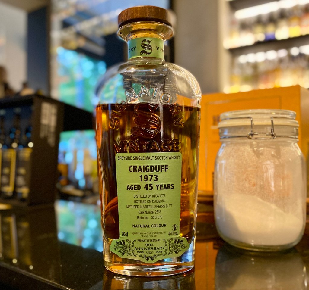 Craigduff-Glen Keith 45 Year (1973), Signatory Vintage 30th&nbsp;Anniversary