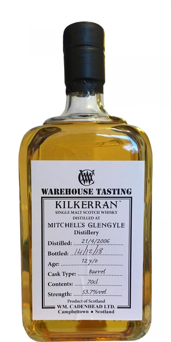 Kilkerran 12 Year (2006), Cadenhead’s Warehouse&nbsp;Tasting