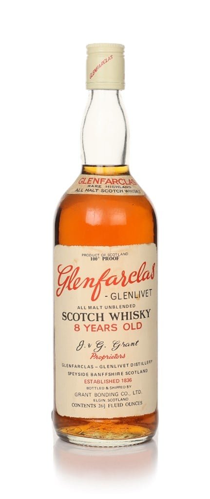 Glenfarclas 8 Year 100 Proof (c.&nbsp;1960s-1965)
