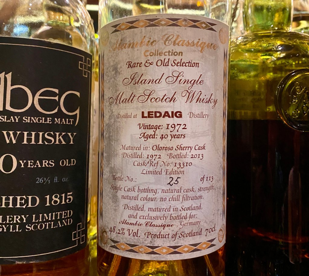 Ledaig 40 Year (1972), Alambic Classique Cask&nbsp;13310
