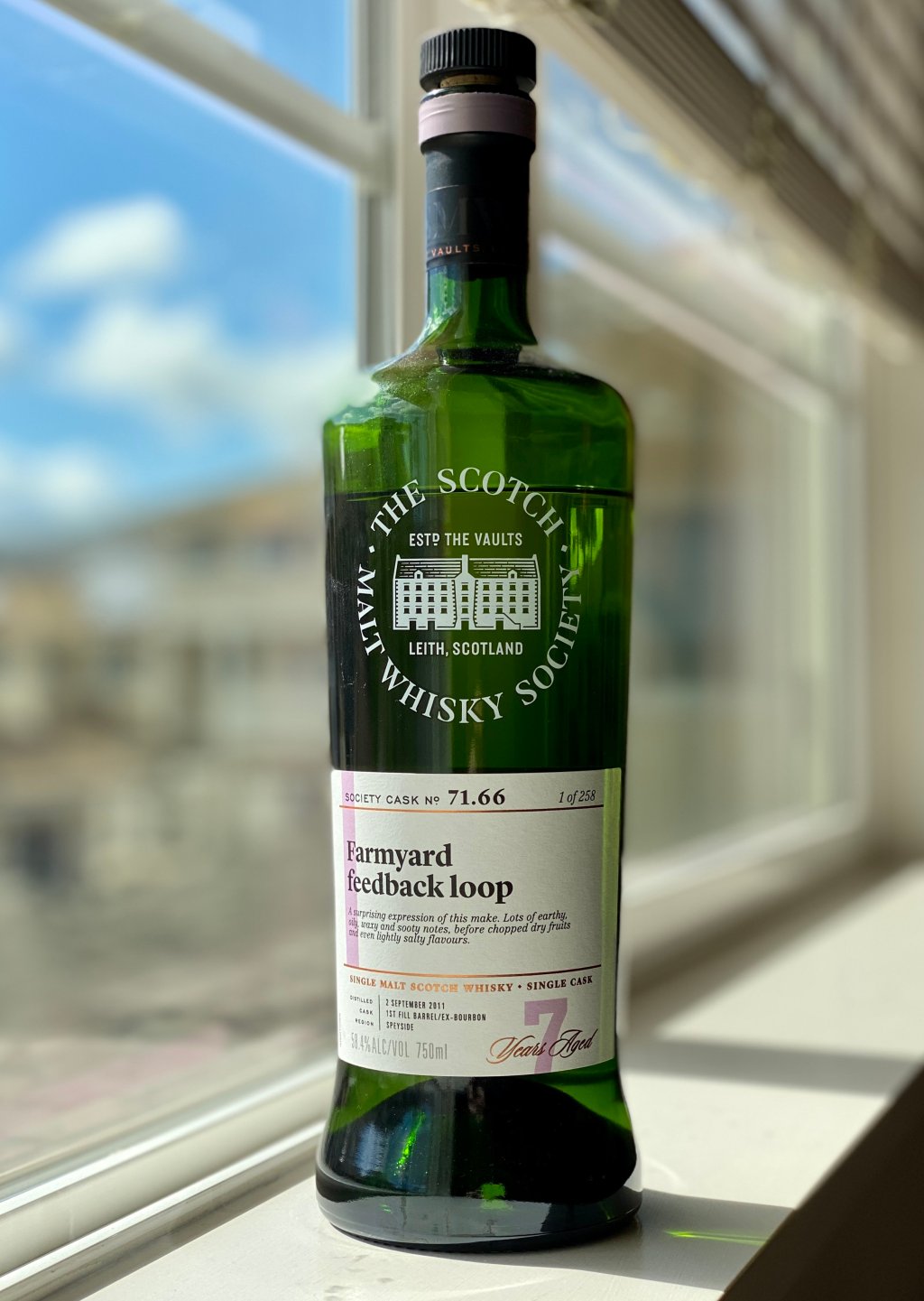 Glenburgie 7 Year (2011), SMWS 71.66 “Farmyard feedback&nbsp;loop”