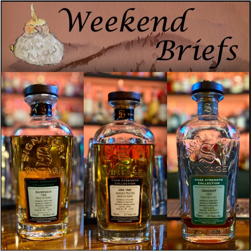 Weekend Briefs Sept. 2022: Signatory Trio at Pint &&nbsp;Jigger