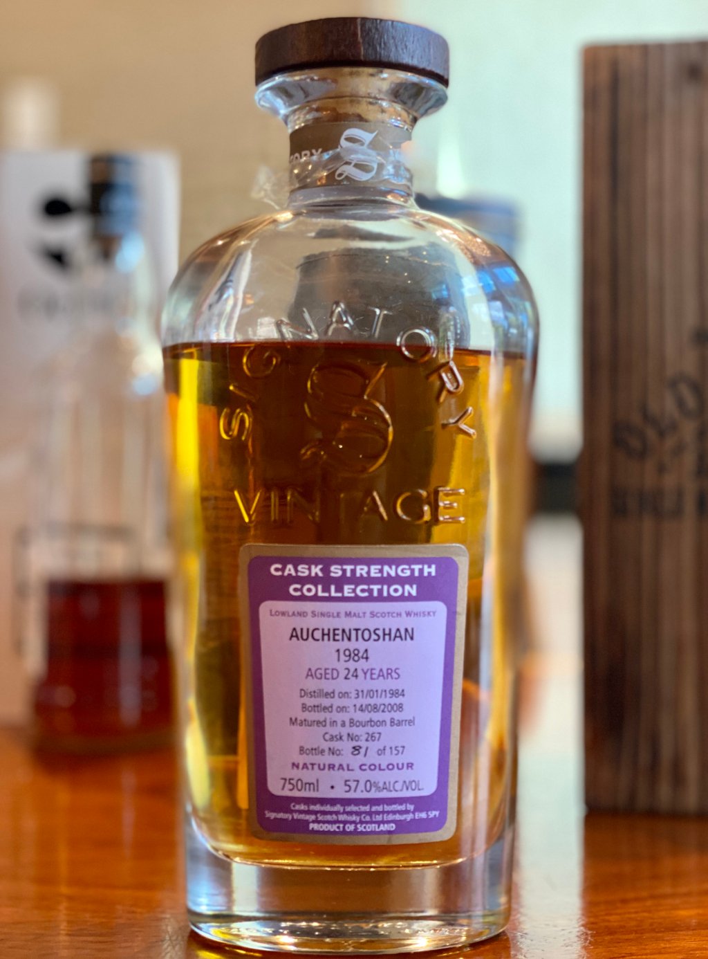 Auchentoshan 24 Year (1984), Signatory Vintage Cask&nbsp;267
