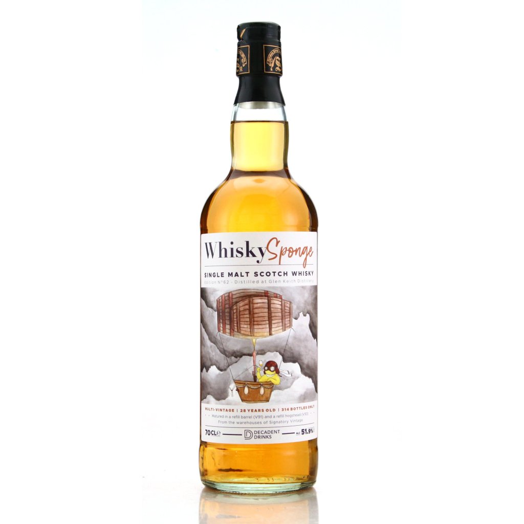 Glen Keith 28 Year (1993), WhiskySponge No.&nbsp;62