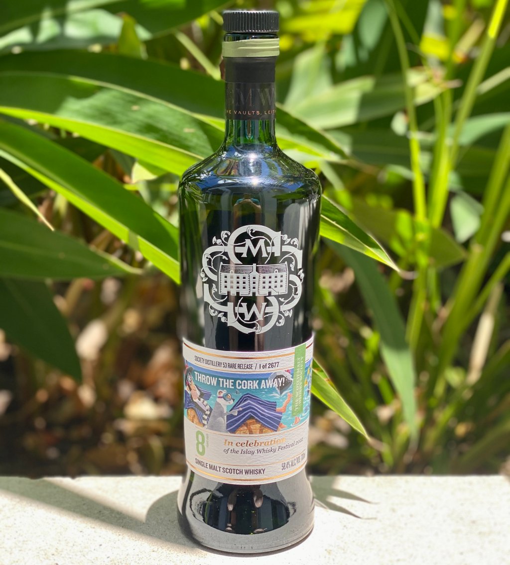 Caol Ila 8 Year (2013), SMWS “Throw the Cork&nbsp;Away!”