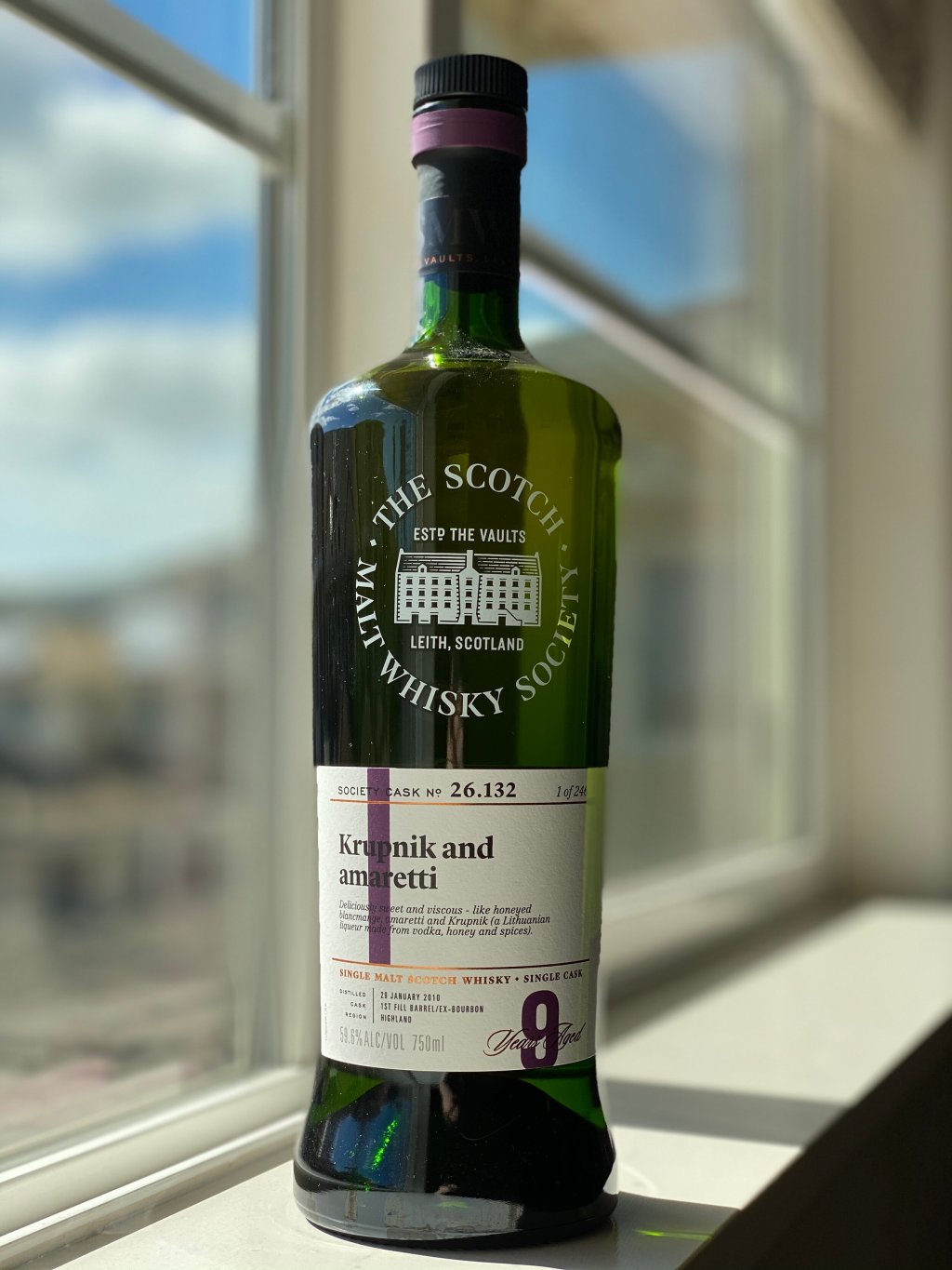 Clynelish 9 Year SMWS 26.132 “Krupnik and&nbsp;amaretti”