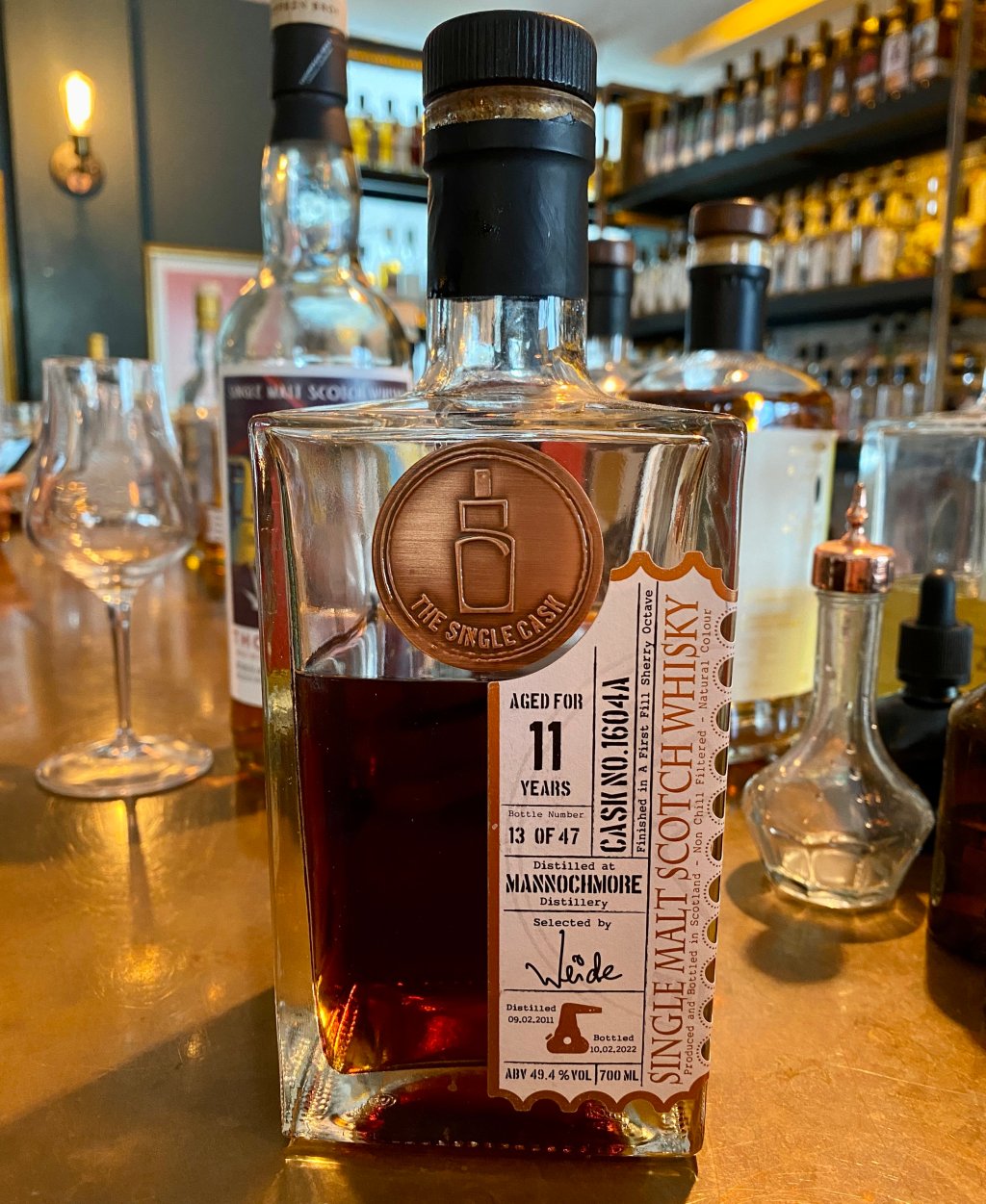 Mannochmore 11 Year (2011), The Single Cask Ltd. Cask&nbsp;1604A