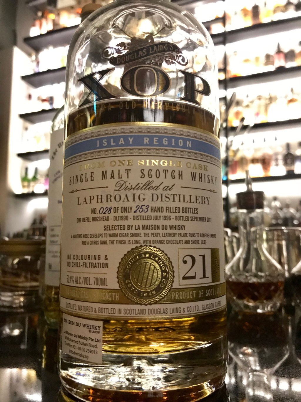 Laphroaig 21 Year: Douglas Laing’s Xtra Old&nbsp;Particular