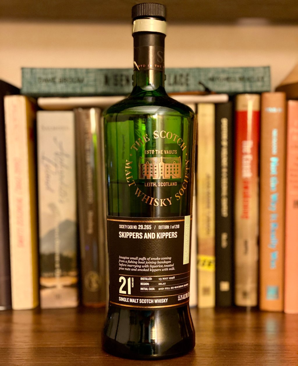 Laphroaig 21 Year (1998), SMWS 29.265 “Skippers and&nbsp;Kippers”