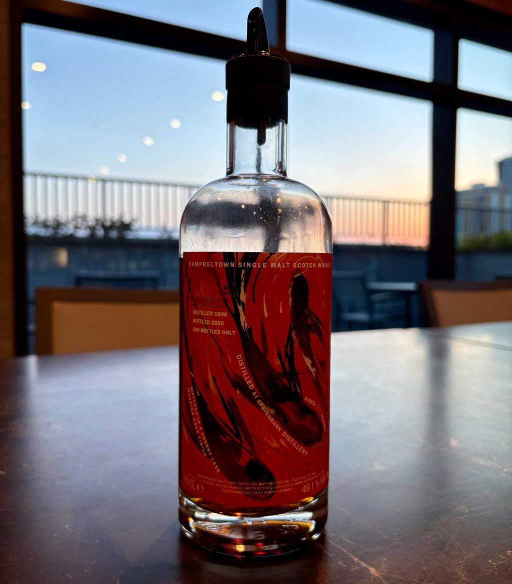 Springbank 24 Year (1996), Sansibar for&nbsp;Japanwhisky.com