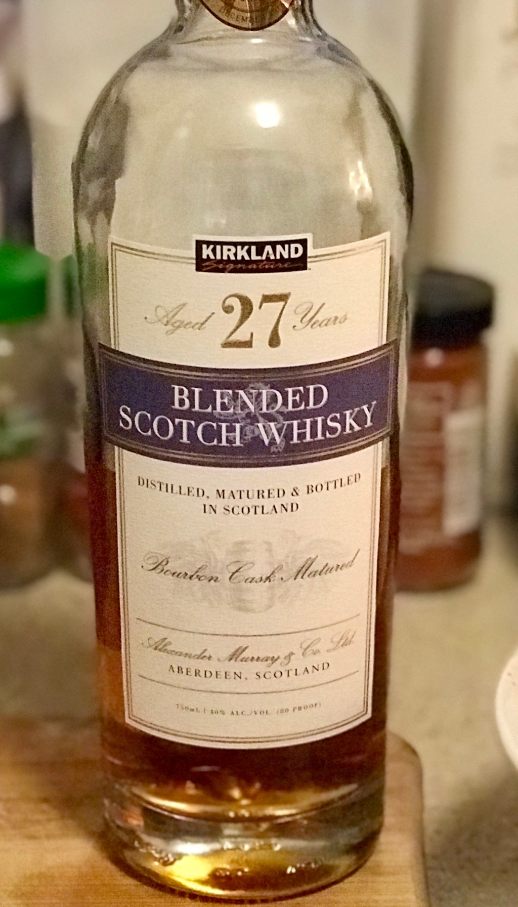 Kirkland Signature 27 Year Blended&nbsp;Scotch