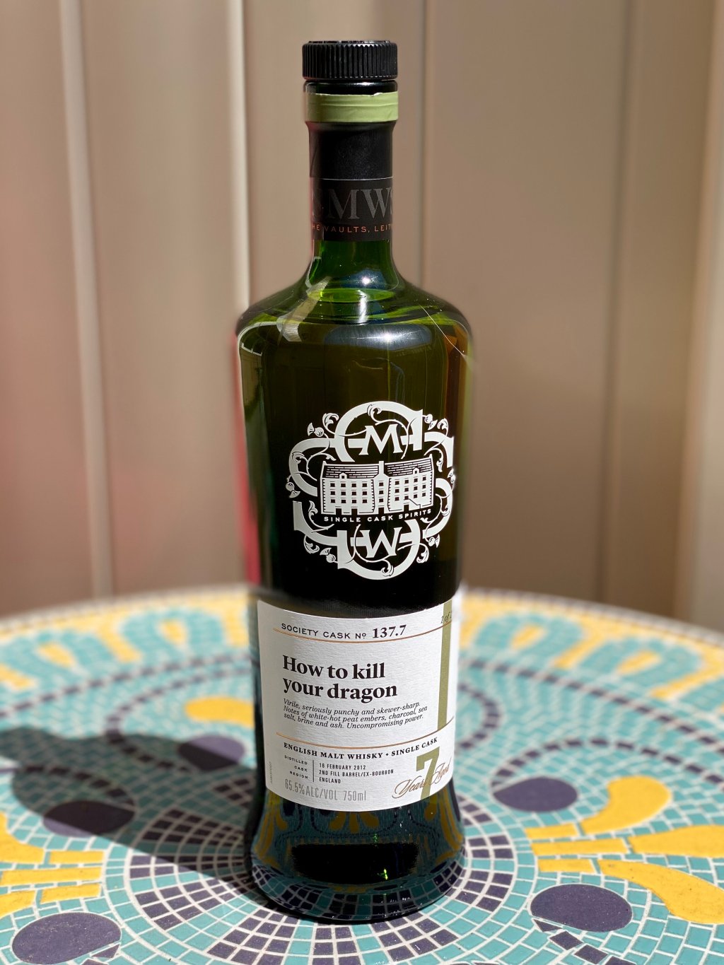 English Whisky Co. 7 Year SMWS 137.7 “How to kill your&nbsp;dragon”