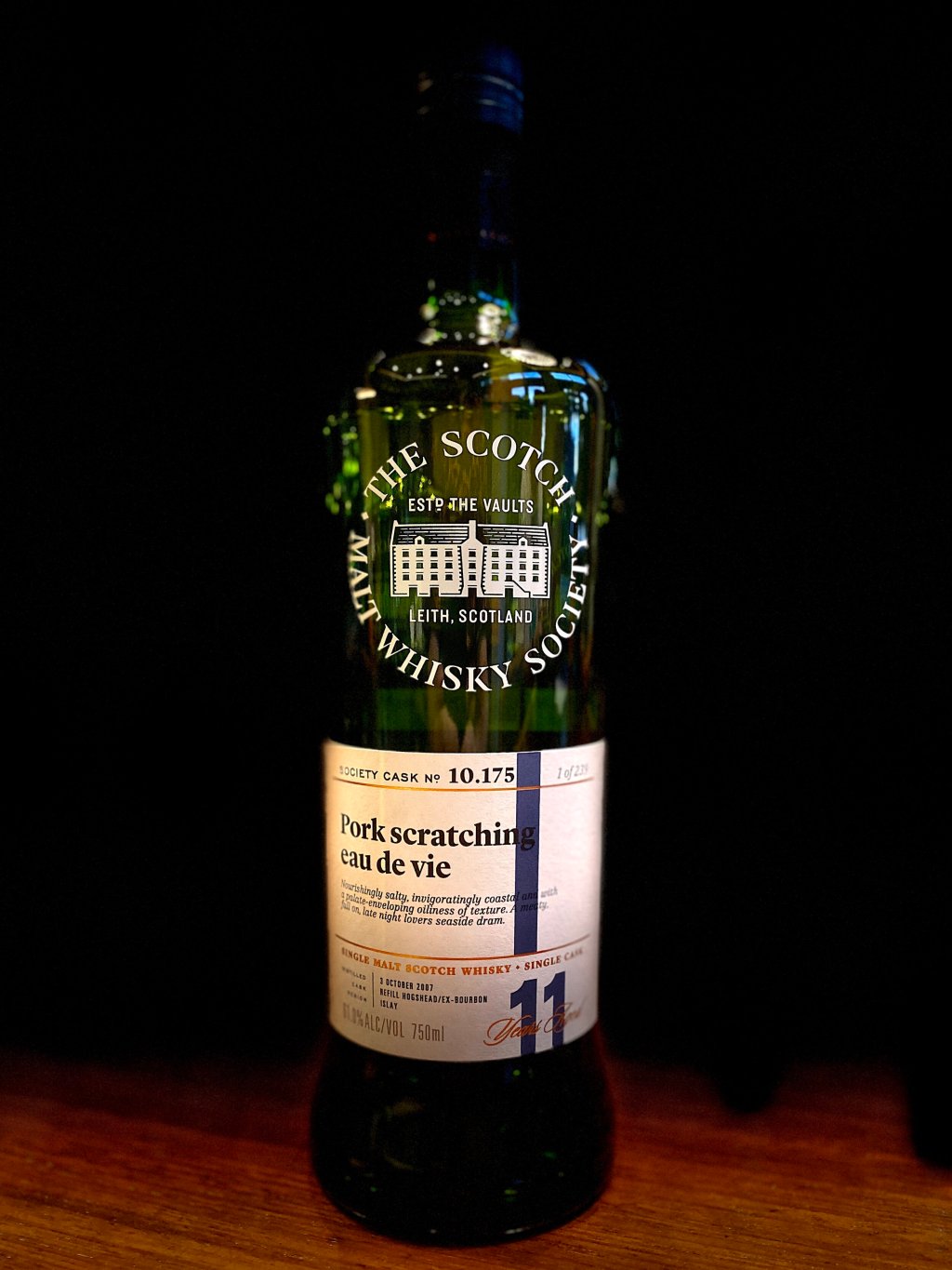 Bunnahabhain 11 Year SMWS 10.175 “Pork scratching eau de&nbsp;vie”