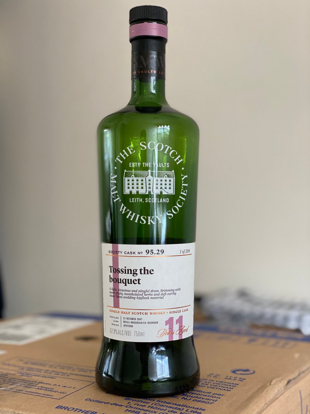 Auchroisk 11 Year SMWS 95.29 “Tossing the&nbsp;bouquet”