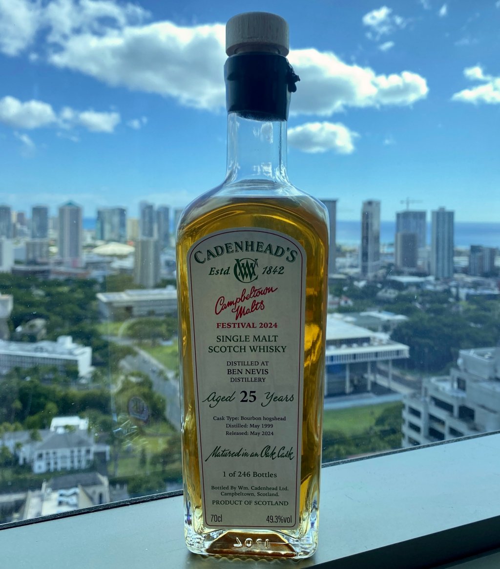 Ben Nevis 25 Year (1999), Cadenhead’s Campbeltown Malts Festival&nbsp;2024
