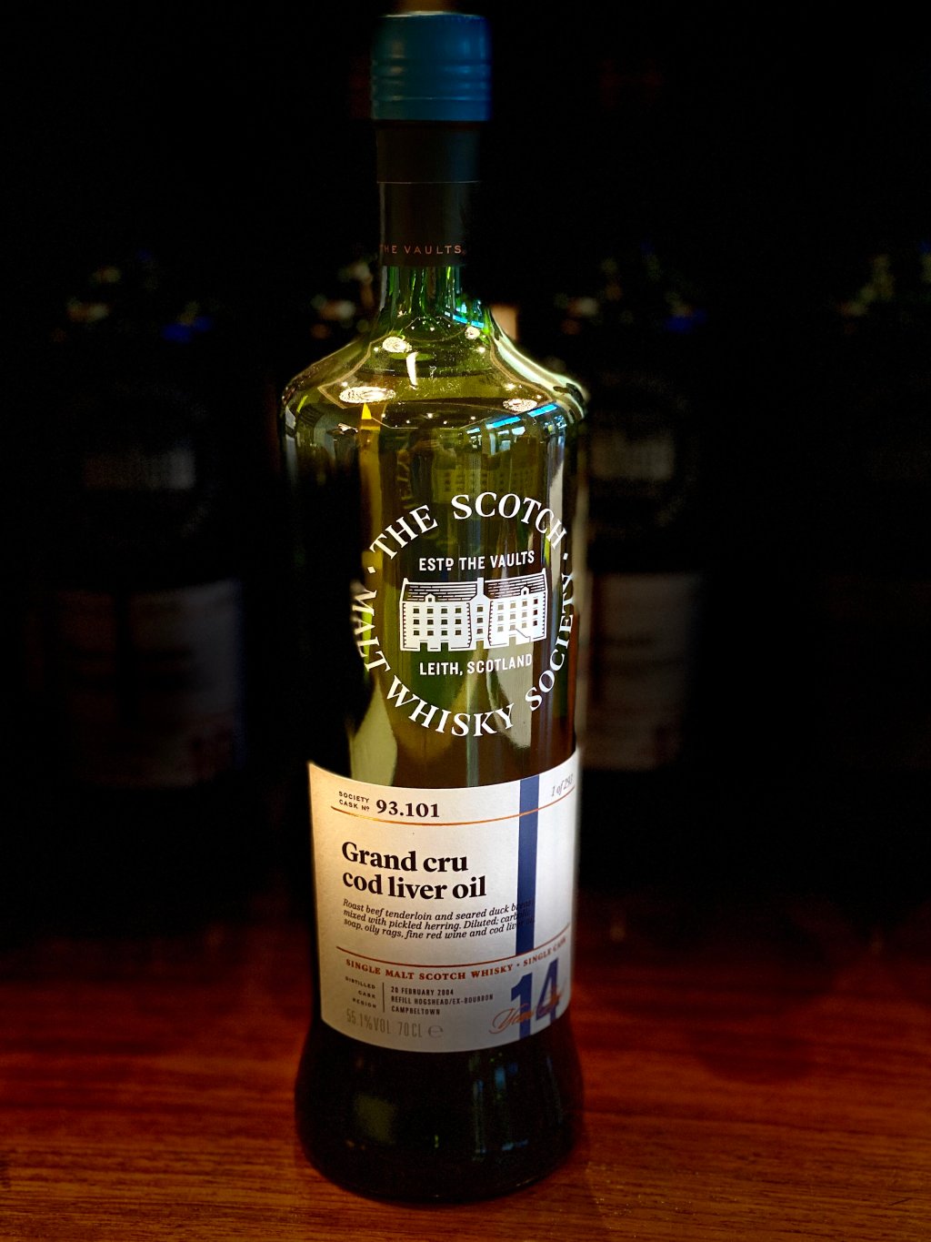 Glen Scotia 14 Year SMWS 93.101 “Grand cru cod liver&nbsp;oil”