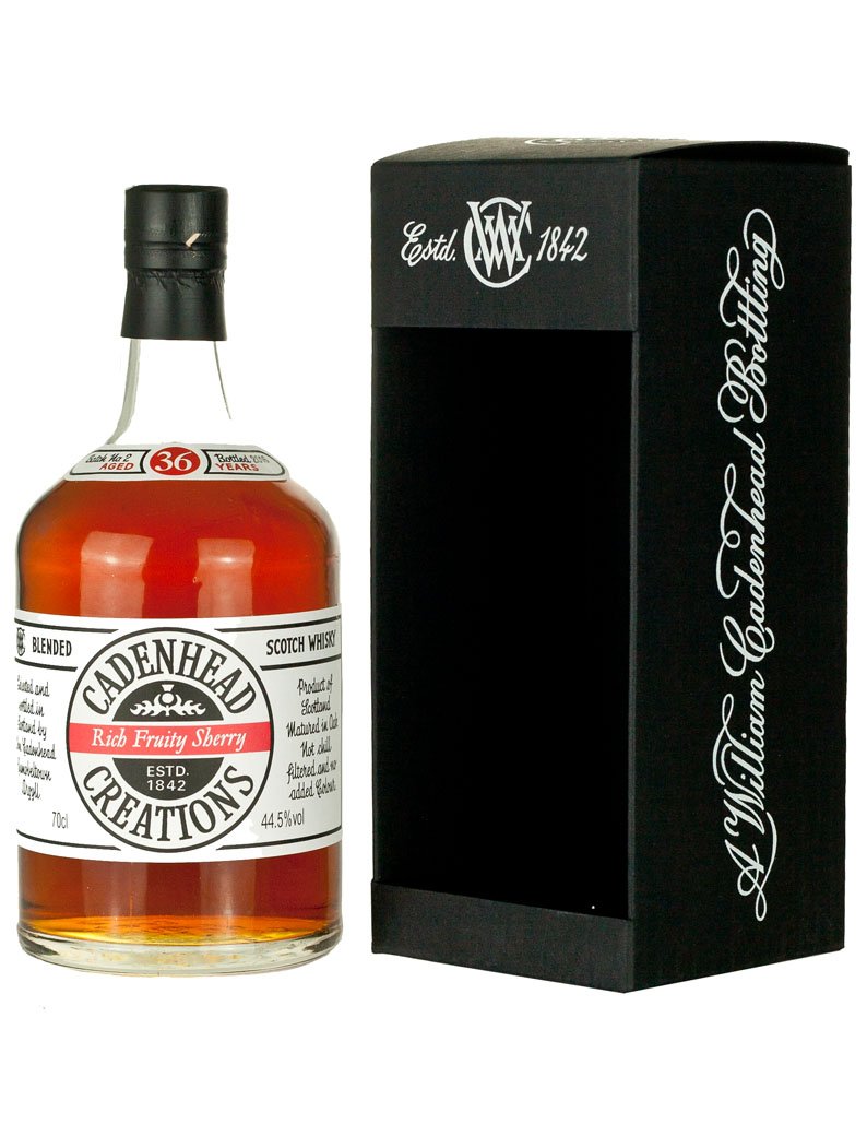 Cadenhead Creations 36 Year (1980) Blend “Rich, Fruity,&nbsp;Sherry”