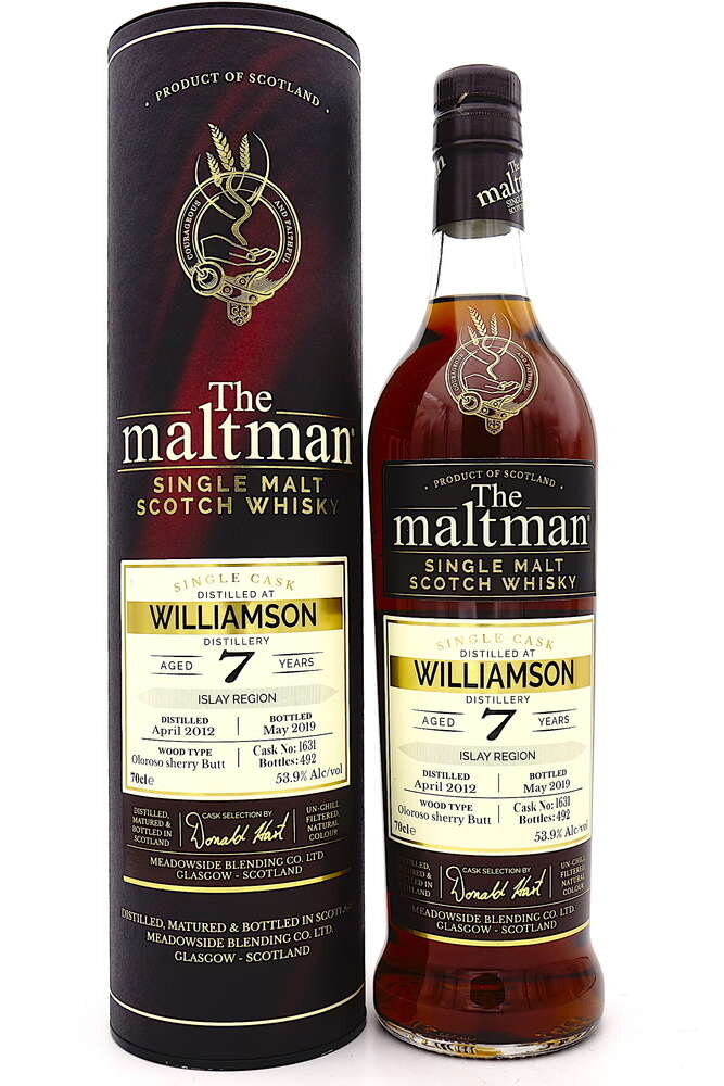 Laphroaig “Williamson” 7 Year; The&nbsp;Maltman