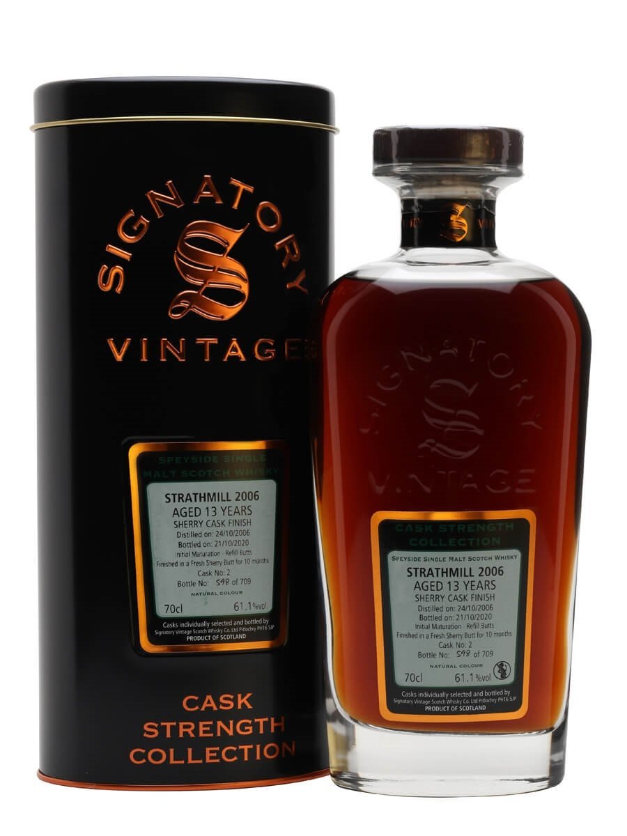 Strathmill 13 Year (2006), Signatory Vintage Cask&nbsp;2