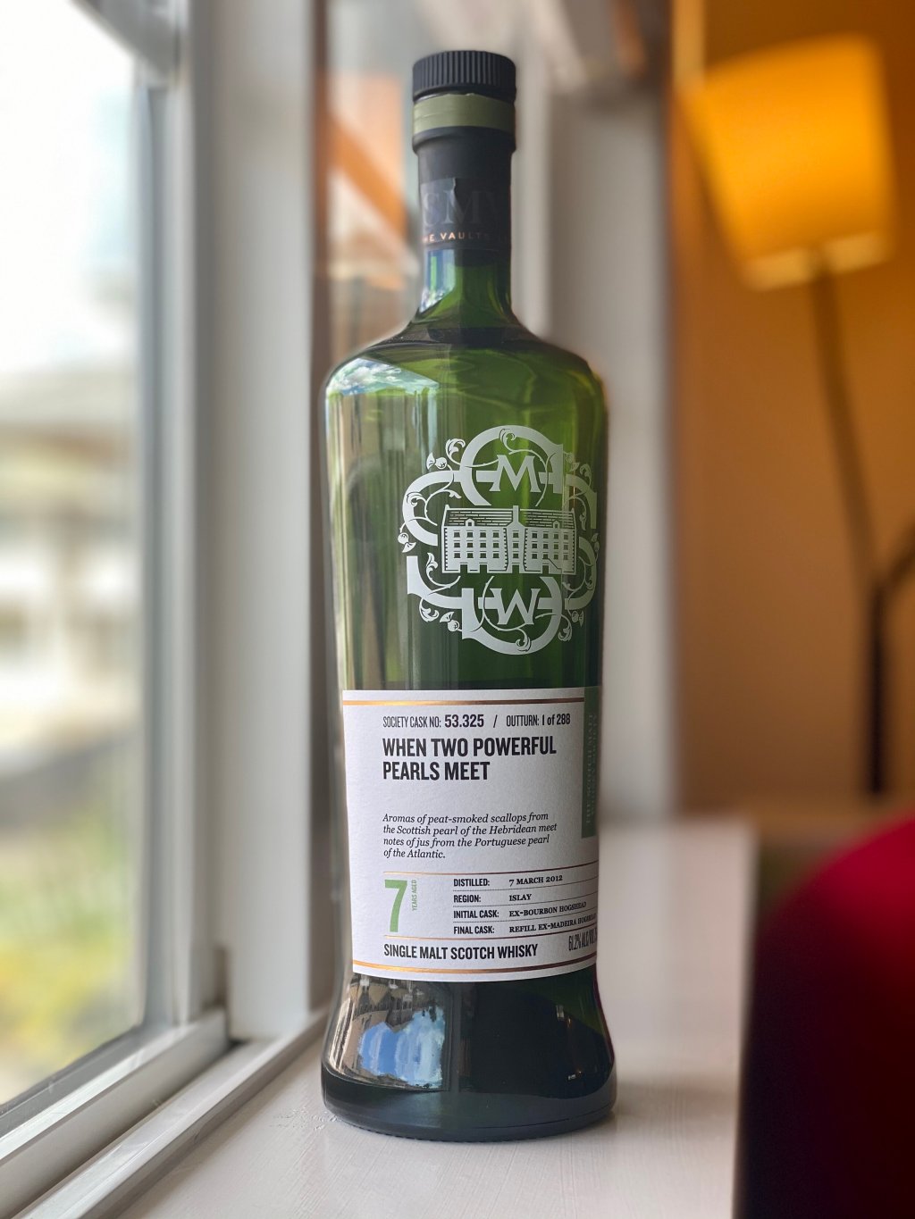 Caol Ila 7 Year SMWS 53.325 “When two powerful pearls&nbsp;meet”
