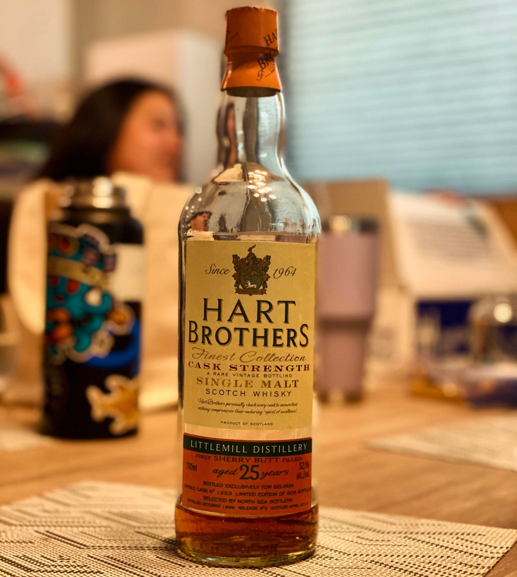 Littlemill 25 Year (1989), Hart Brothers for North Sea&nbsp;Bottlers