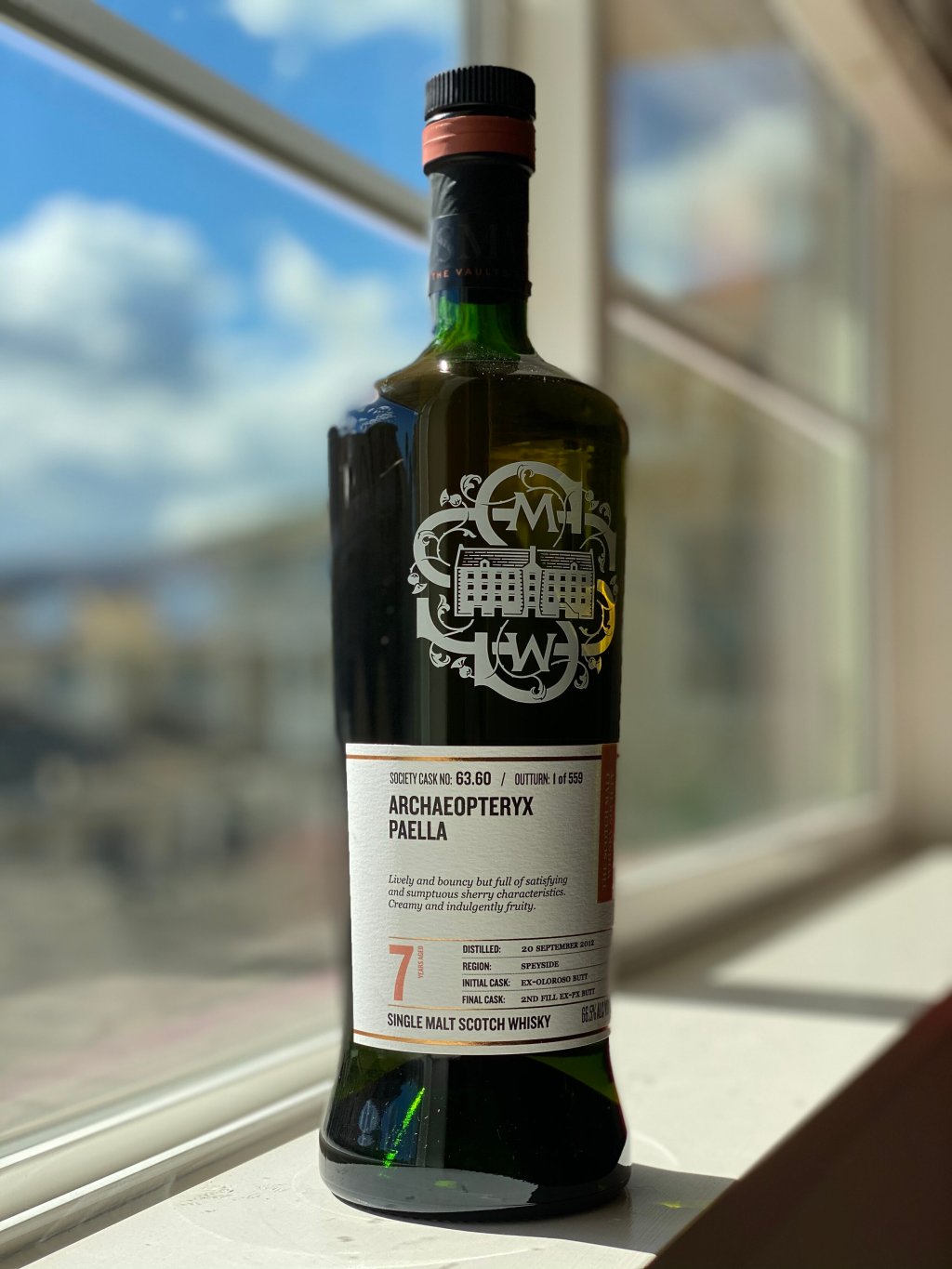 Glentauchers 7 Year SMWS 63.60 “Archaeopteryx&nbsp;paella”