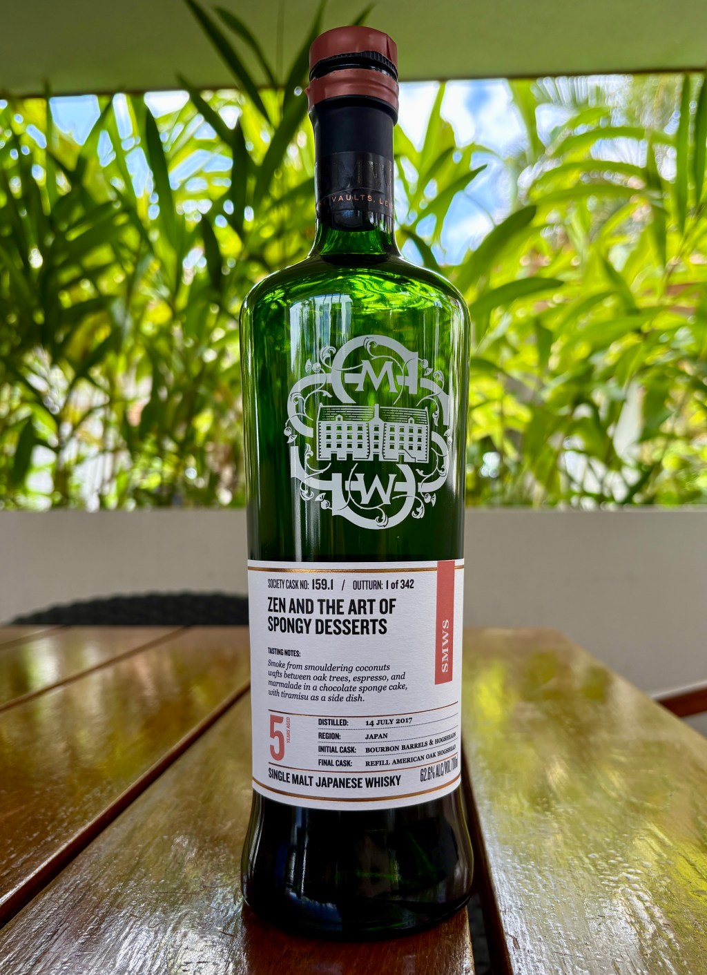 Mars Shinshu 5 Year (2017), SMWS 159.1 “Zen and the art of&nbsp;tiramisu”