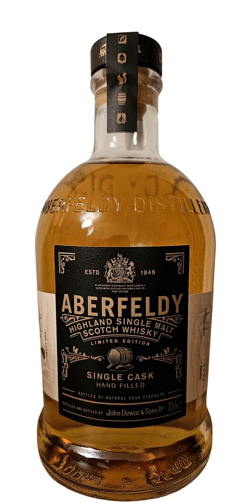 Aberfeldy 24 Year (1999) Cask 21998 Distillery&nbsp;Handfill