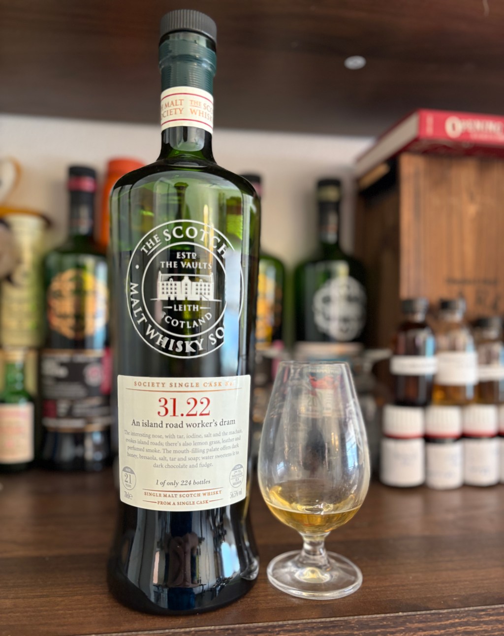 Jura 21 Year (1989), SMWS 31.22 “An island road worker’s&nbsp;dram”