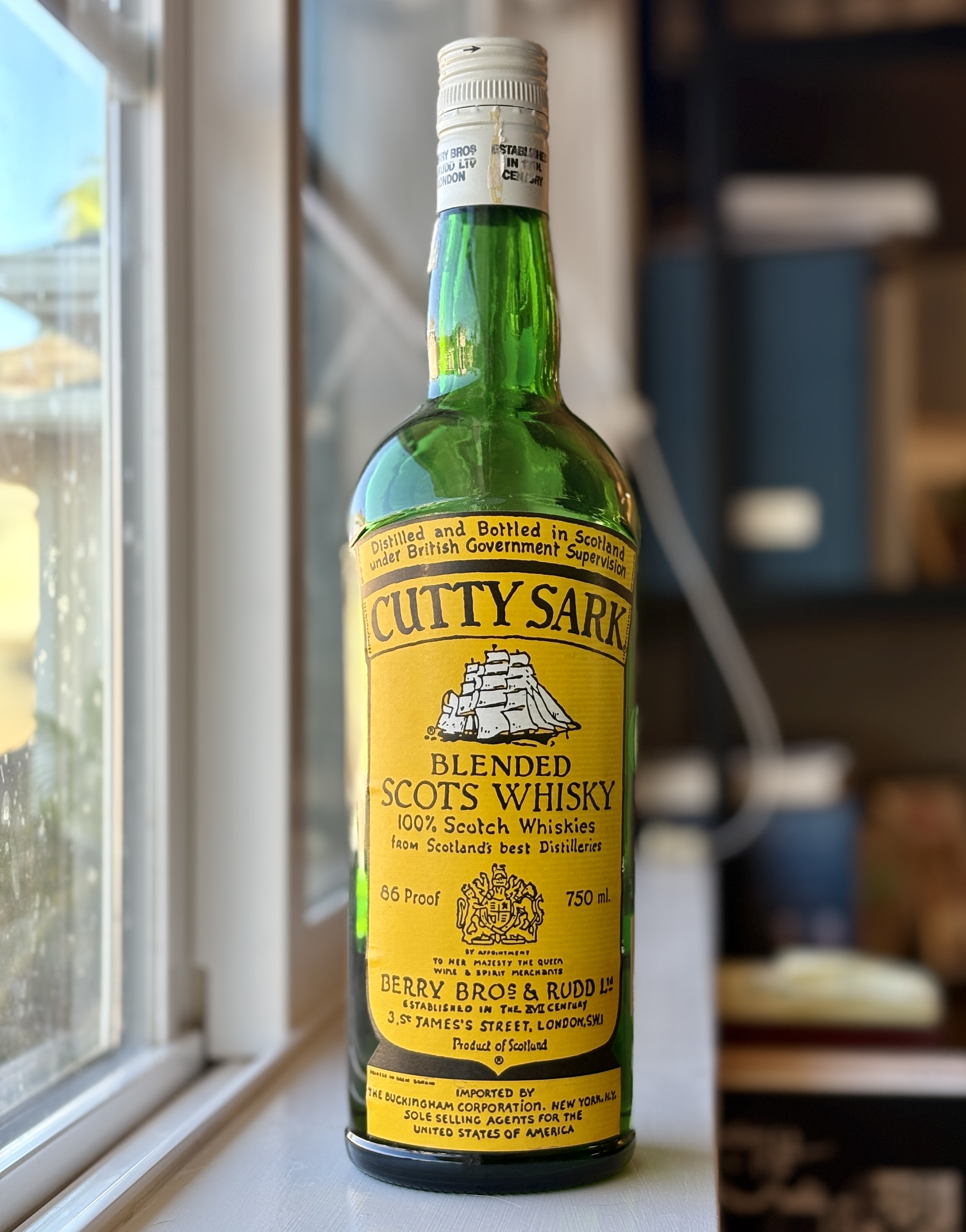 Cutty Sark Blended Scots Whisky (c. 1983-1985) – Whiskery Turnip