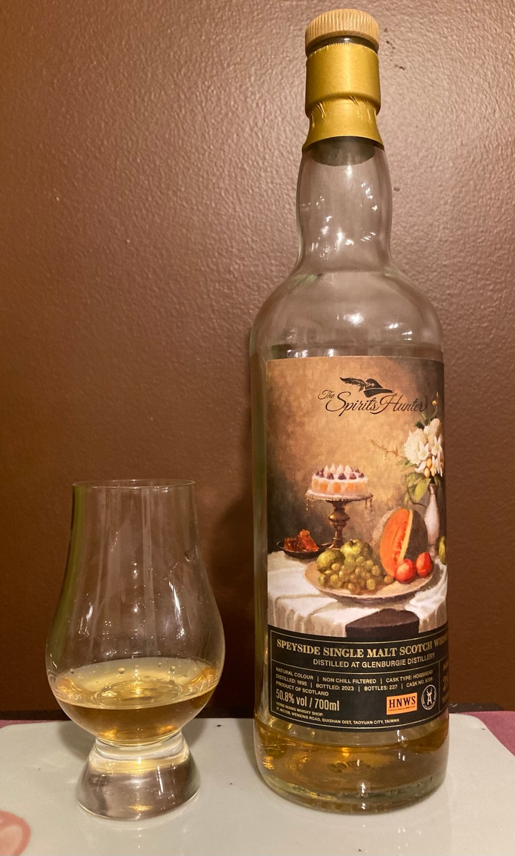 Glenburgie 28 Year (1995), The Spirits Hunter Cask 6724 for HNWS & The&nbsp;Antelope