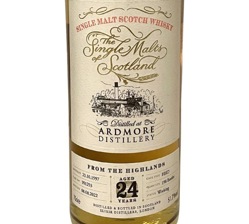 Ardmore 24 Year (1997), Single Malts of Scotland Cask&nbsp;901293