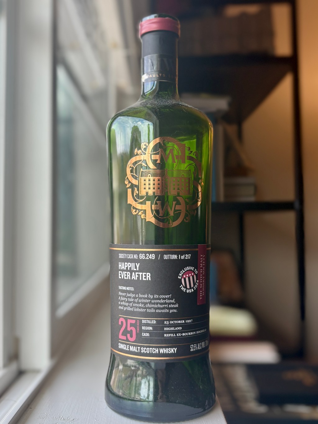 Ardmore 25 Year (1997), SMWS 66.249 “Happily ever after”