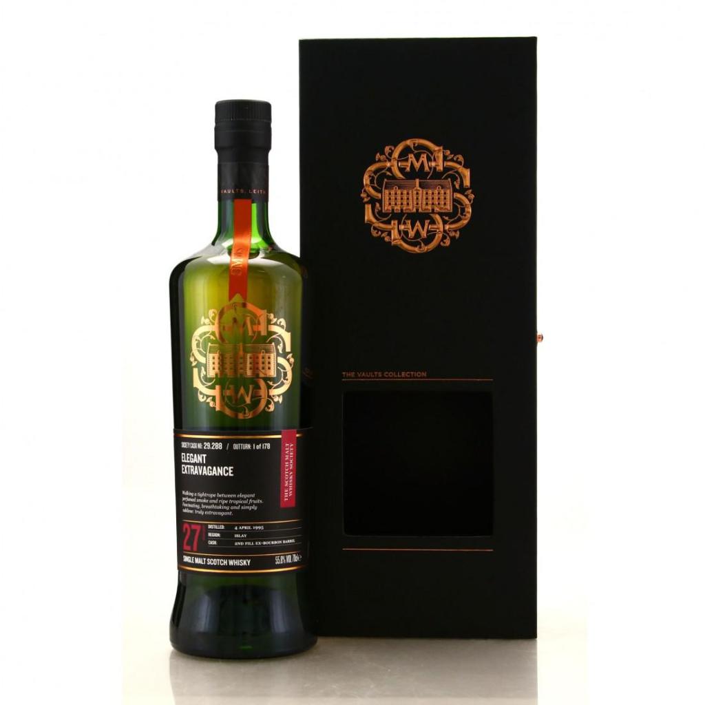 Laphroaig 27 Year (1995), SMWS 29.288 “Elegant extravagance”