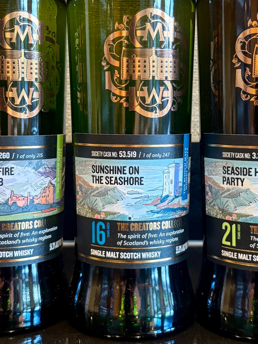 Caol Ila 16 Year (2009), SMWS 53.519 “Sunshine on the seashore”
