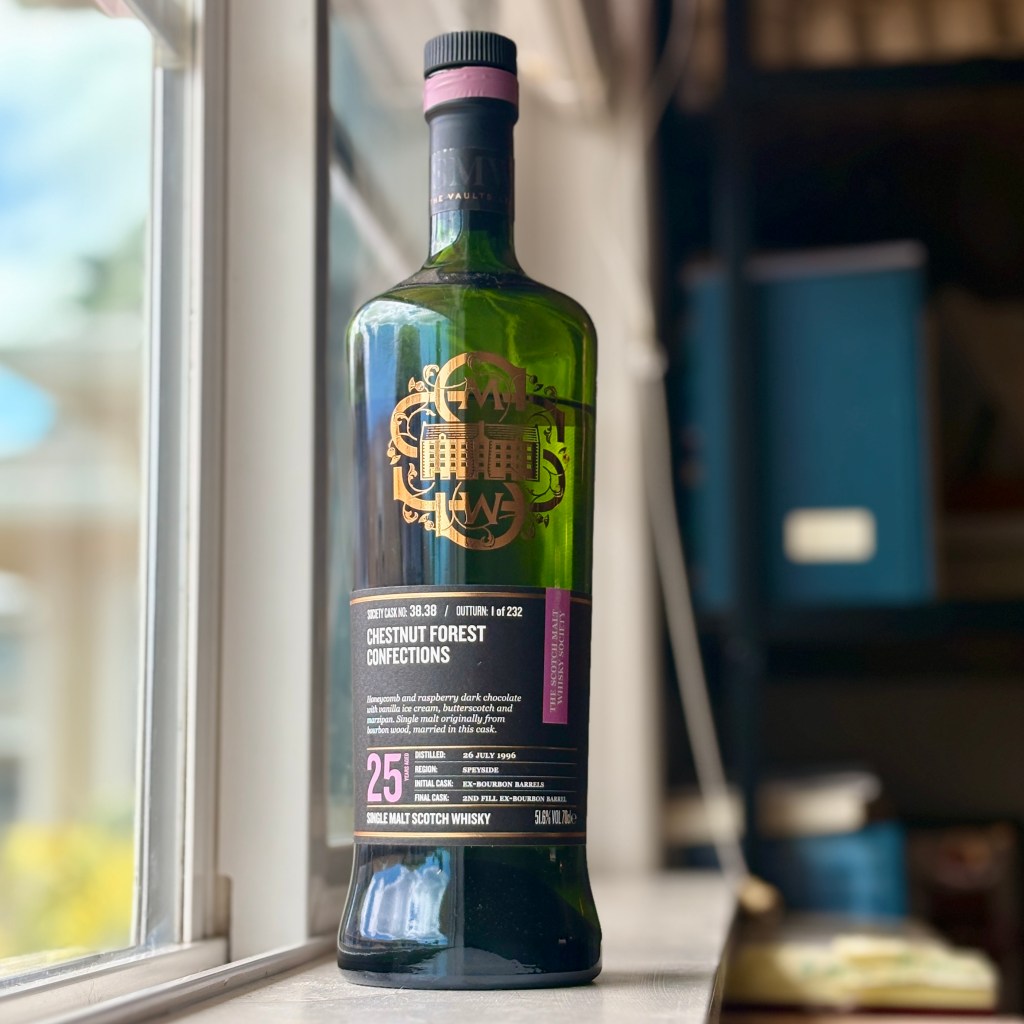 Caperdonich 25 Year (1996), SMWS 38.38 “Chestnut forest confections”
